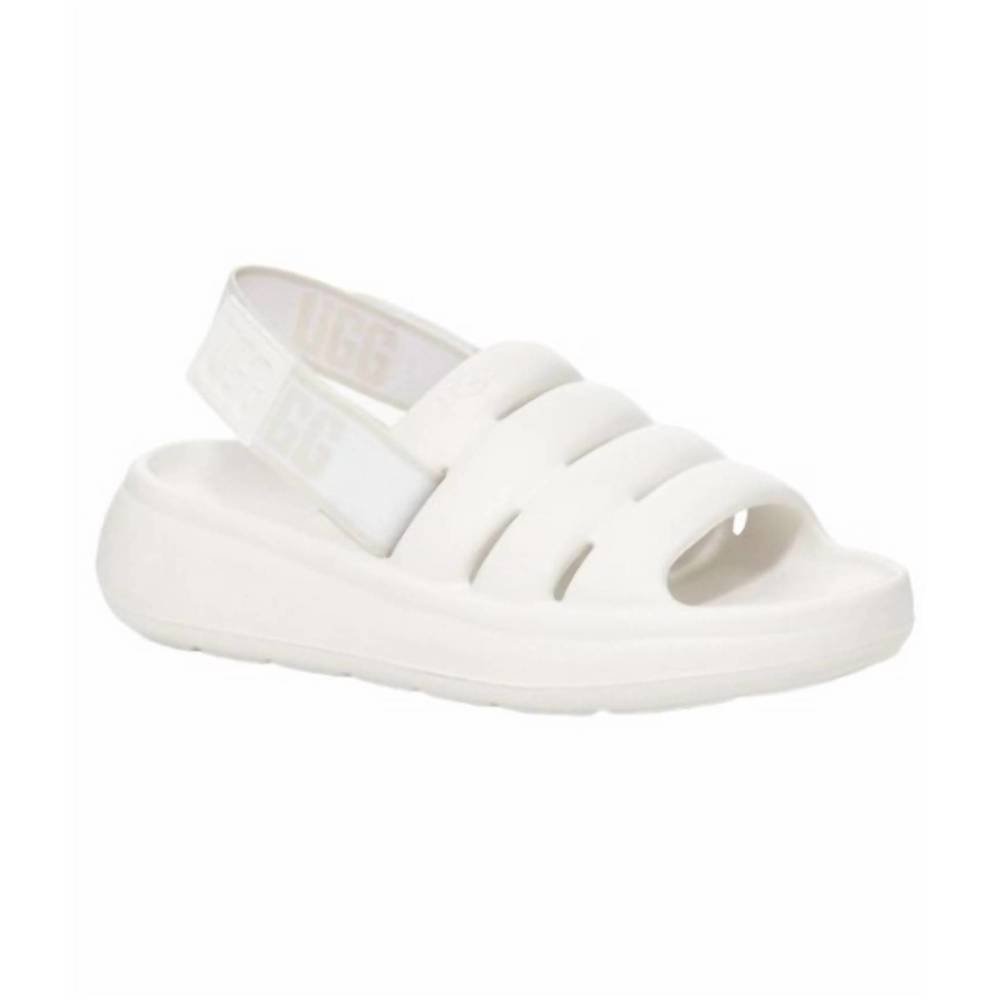 NEW UGG sport yeah slide in white